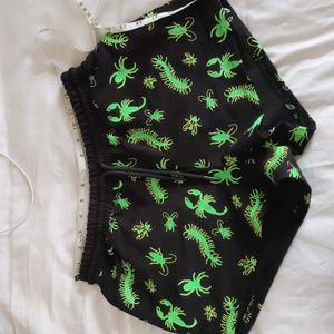 Foxblood glow in the dark bug Insect shorts Halloween collection Fox Blood